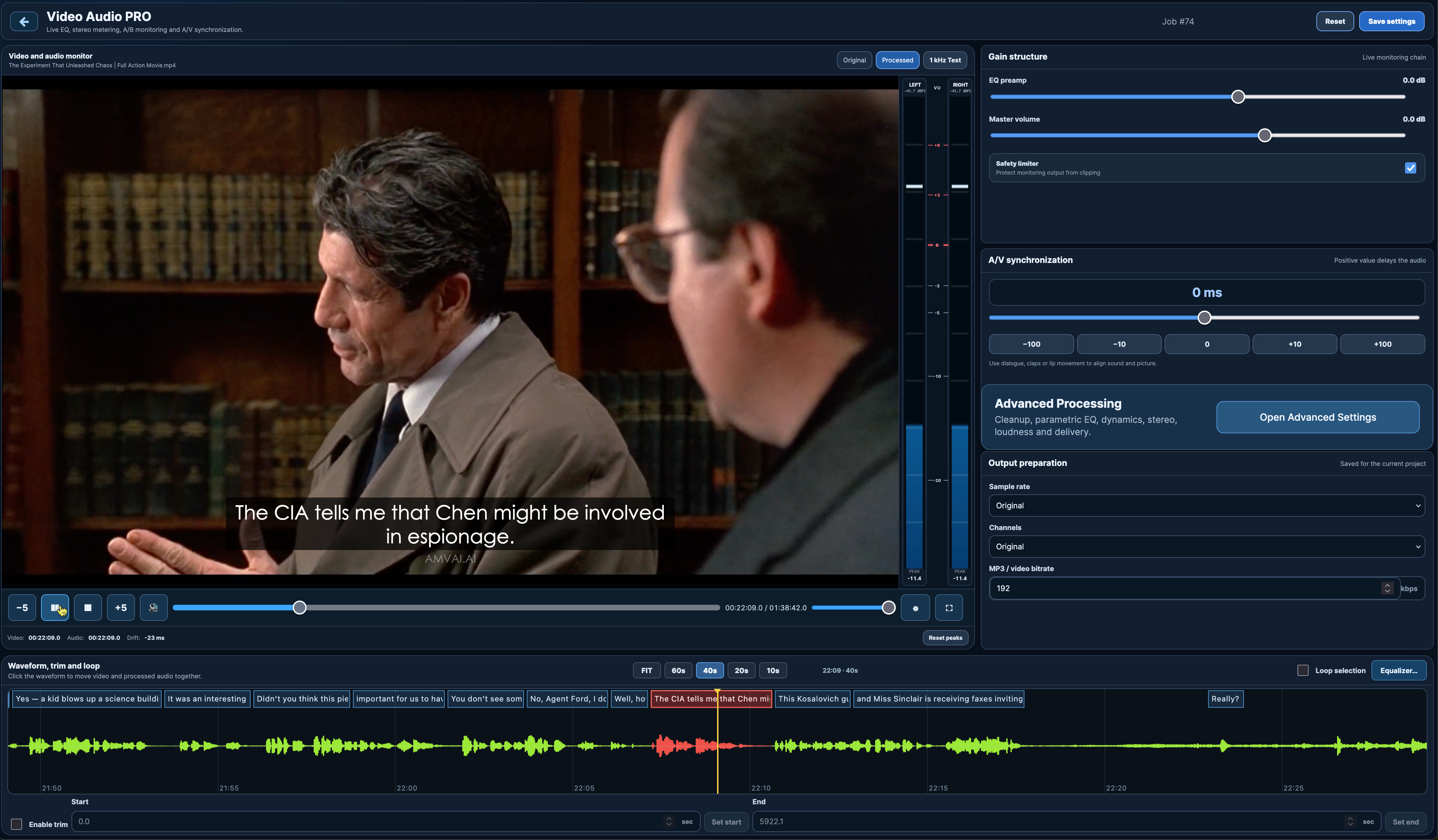 Capture demonstrations, tutorials and application workflows.